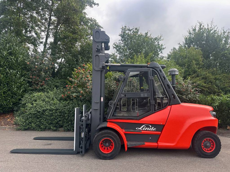 Linde H 80 D-02/1100 - Carretilla elevadora diésel: foto 1 Linde H 80 D-02/1100 - Carretilla elevadora diésel: foto 1
