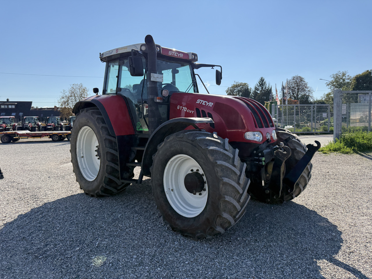 Steyr CVT 6170 - Tractor: foto 1 Steyr CVT 6170 - Tractor: foto 1