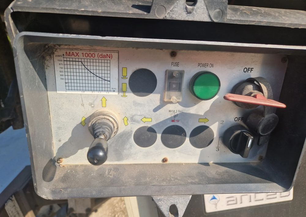 Caja cerrada Kontener 10 palet winda 1000kg Atleon Iveco Atego: foto 8