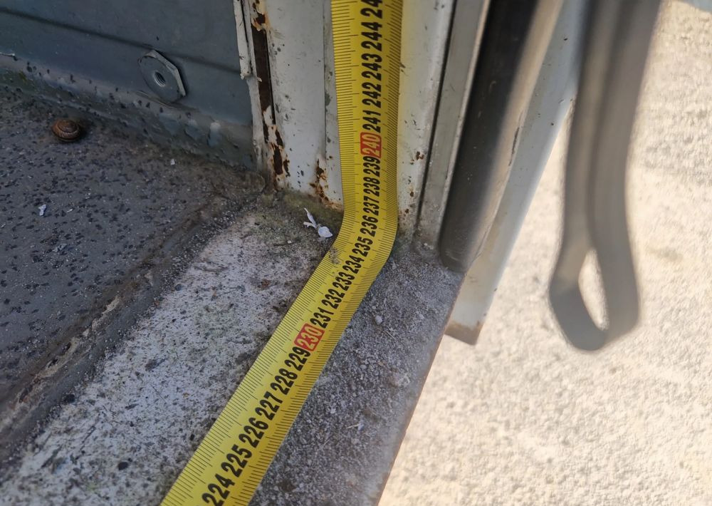 Caja cerrada Kontener 10 palet winda 1000kg Atleon Iveco Atego: foto 15