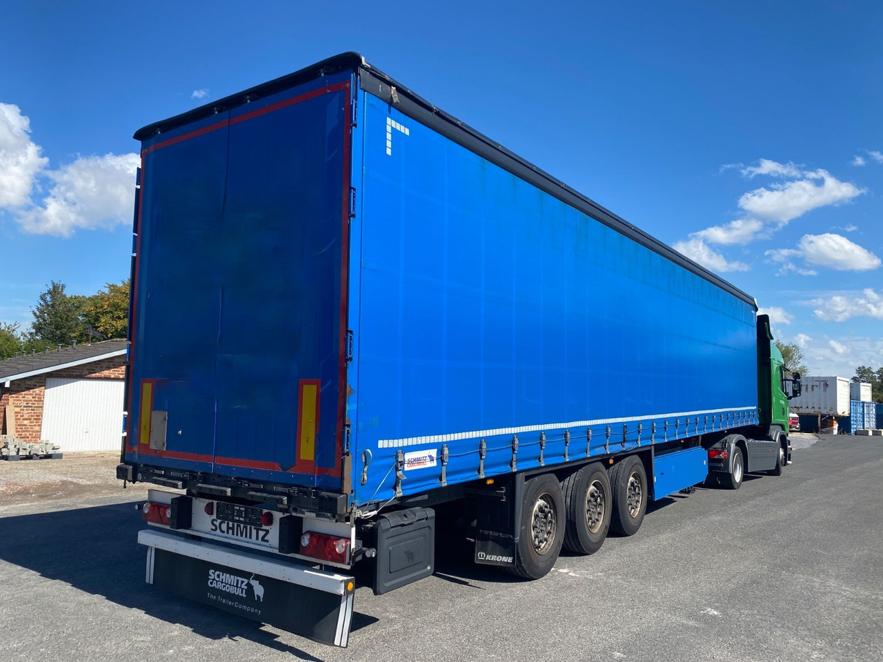 Schmitz Cargobull 3-achs Tautliner/Lift/Palettenkasten/ - Semirremolque lona: foto 1 Schmitz Cargobull 3-achs Tautliner/Lift/Palettenkasten/ - Semirremolque lona: foto 1