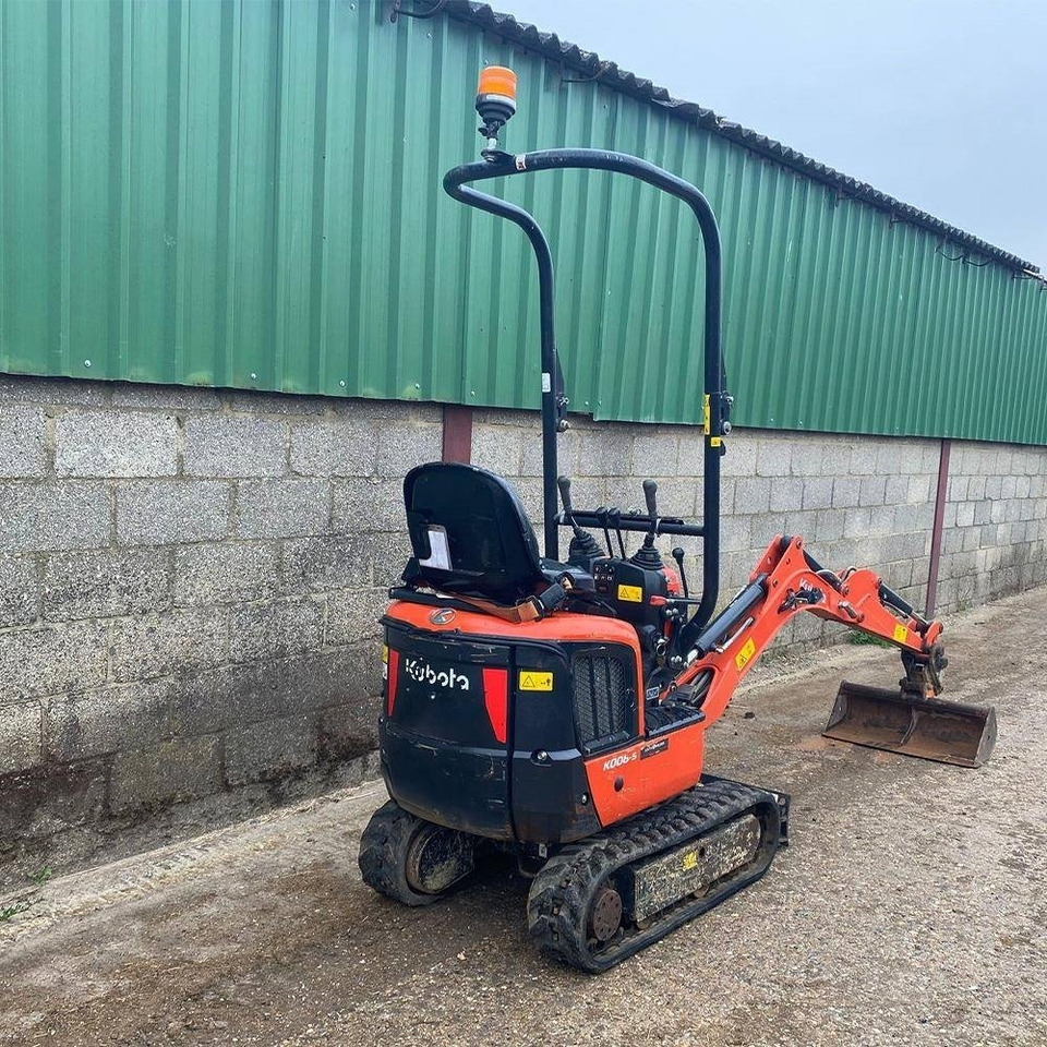 Miniexcavadora Kubota K 008-5: foto 6