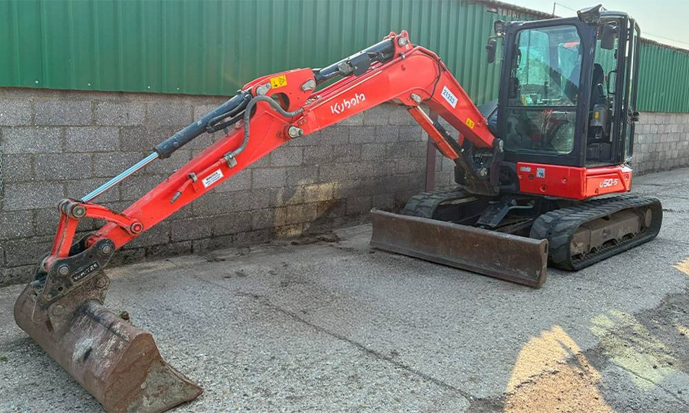 Kubota U 50-5 - Miniexcavadora: foto 2 Kubota U 50-5 - Miniexcavadora: foto 2