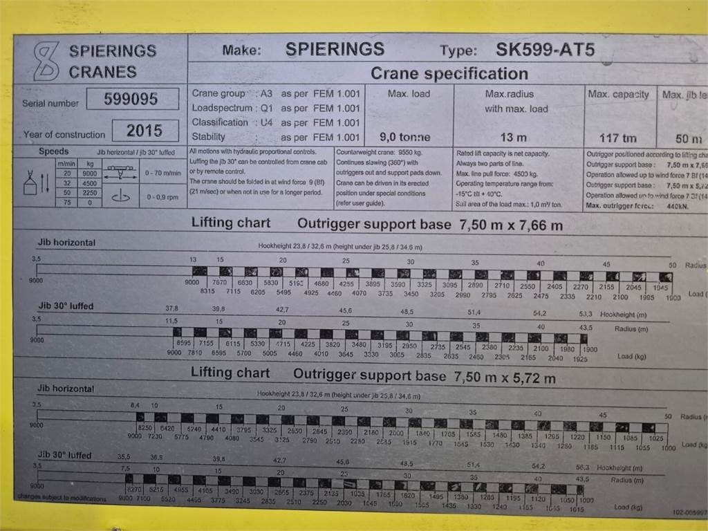 Spierings AT5 SK599 - Grúa todo terreno: foto 4 Spierings AT5 SK599 - Grúa todo terreno: foto 4