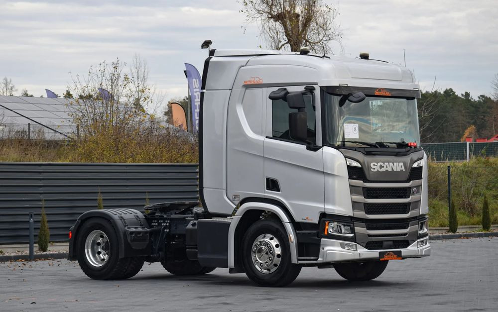 Scania R450 / HYDRAULIKA / RETARDER / ACC / KLIMA / FULL LEDY / ALUFELGI / SERWISOWANA / SPROWADZONA - Cabeza tractora: foto 3 Scania R450 / HYDRAULIKA / RETARDER / ACC / KLIMA / FULL LEDY / ALUFELGI / SERWISOWANA / SPROWADZONA - Cabeza tractora: foto 3