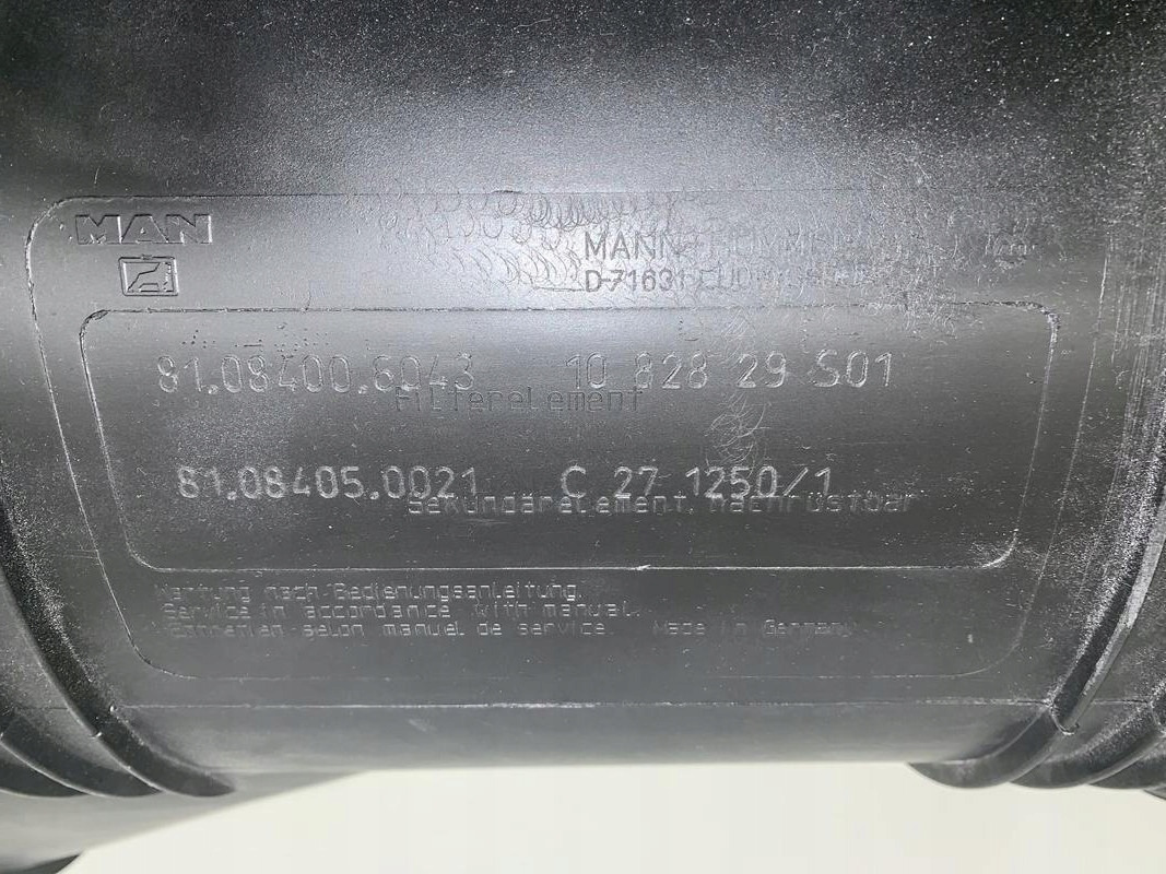 FILTR POWIETRZA OBUDOWA FILTRA MAN TGS TGX EURO 6 - Filtro de aire para Camión: foto 5 FILTR POWIETRZA OBUDOWA FILTRA MAN TGS TGX EURO 6 - Filtro de aire para Camión: foto 5