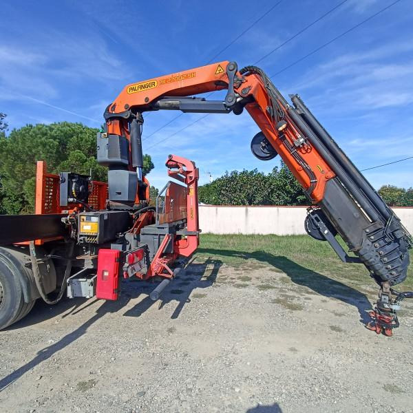 Scania P 410 - Camión caja abierta, Camión grúa: foto 4 Scania P 410 - Camión caja abierta, Camión grúa: foto 4