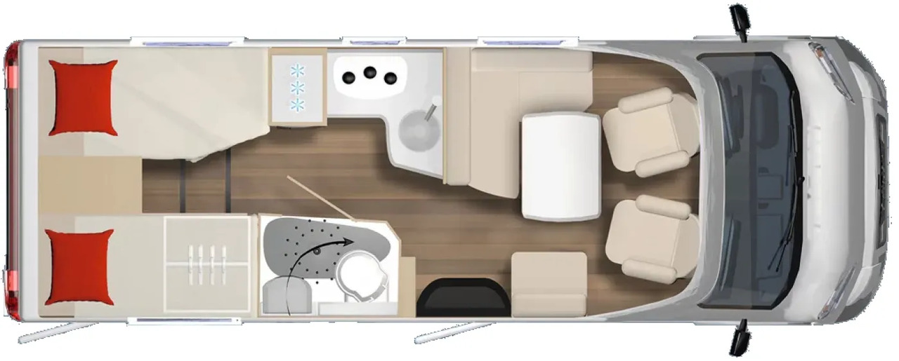 Bürstner B66 TD 690 G B 66 TD 690 Voll ausgestattet - Autocaravana perfilada: foto 2 Bürstner B66 TD 690 G B 66 TD 690 Voll ausgestattet - Autocaravana perfilada: foto 2