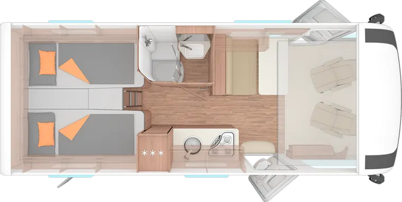 Wohnmobil Weinsberg CaraCore 650 MEG AUGTI Sitze - Autocaravana integral: foto 2 Wohnmobil Weinsberg CaraCore 650 MEG AUGTI Sitze - Autocaravana integral: foto 2