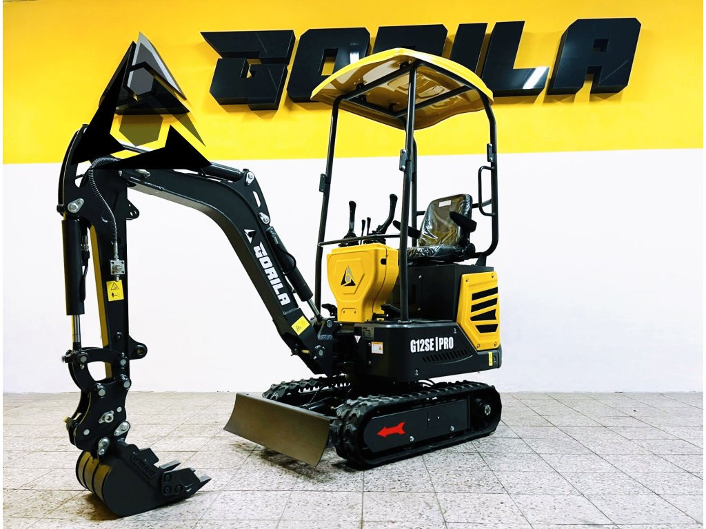Pásový minibagr GORILA G12SE I PRO 2024 - Miniexcavadora: foto 2 Pásový minibagr GORILA G12SE I PRO 2024 - Miniexcavadora: foto 2