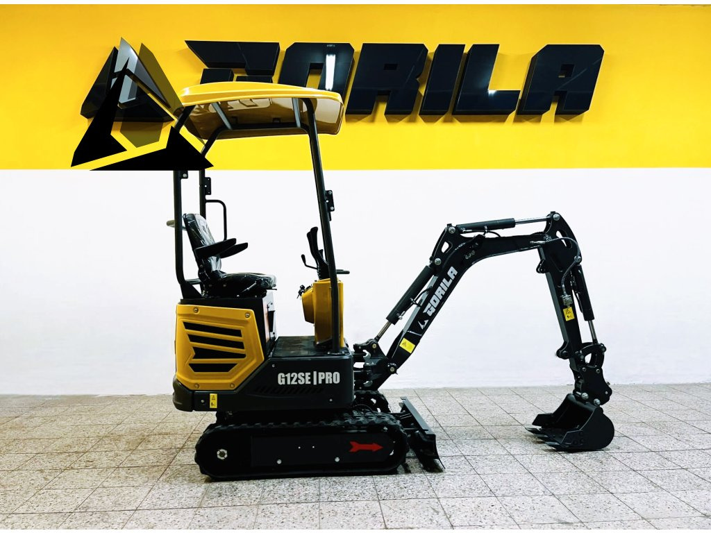Pásový minibagr GORILA G12SE I PRO 2024 - Miniexcavadora: foto 1 Pásový minibagr GORILA G12SE I PRO 2024 - Miniexcavadora: foto 1