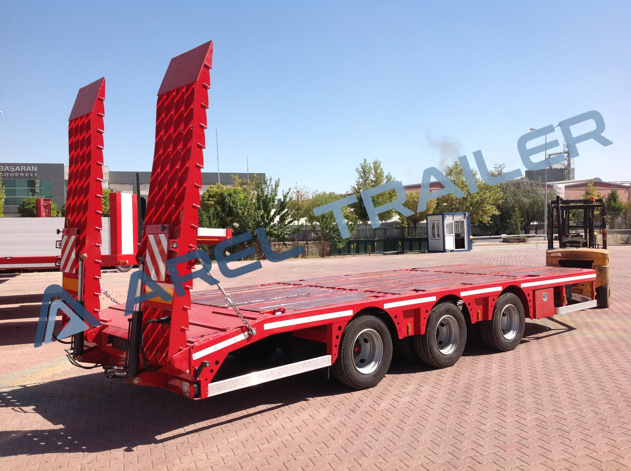 AREL TRAILER 3 AXLE TRIDEM CENTRE AXLE REMORQUE DRAWBAR - Remolque góndola rebajadas: foto 4 AREL TRAILER 3 AXLE TRIDEM CENTRE AXLE REMORQUE DRAWBAR - Remolque góndola rebajadas: foto 4