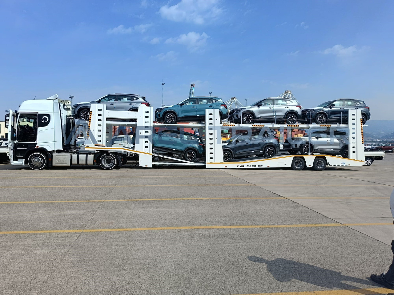 AREL TRAILER CAR TRANSPORT CAR CARRIER TRAILER - Semirremolque portavehículos: foto 1 AREL TRAILER CAR TRANSPORT CAR CARRIER TRAILER - Semirremolque portavehículos: foto 1