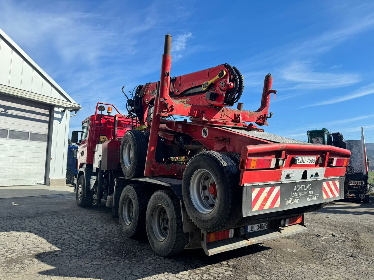 SCANIA R500 - Camión forestal, Camión grúa: foto 4 SCANIA R500 - Camión forestal, Camión grúa: foto 4