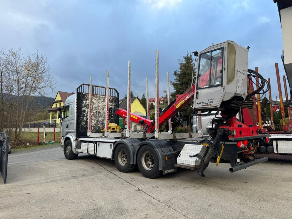 SCANIA R580 - Camión forestal, Camión grúa: foto 4 SCANIA R580 - Camión forestal, Camión grúa: foto 4