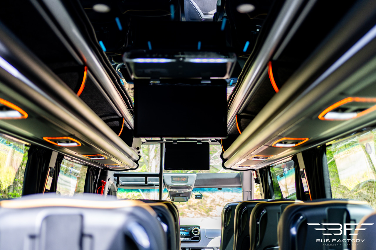 Minibús, Furgoneta de pasajeros nuevo Mercedes-Benz Sprinter 519 XXL, Luxury Line 20+1 !!: foto 19