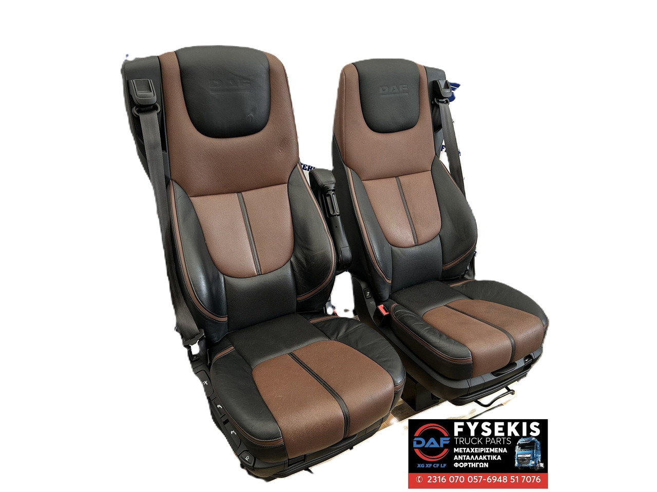 DAF DRIVER PASSENGER SEAT SET XF EXCLUSIVE Ε6 - Asiento para Camión: foto 3 DAF DRIVER PASSENGER SEAT SET XF EXCLUSIVE Ε6 - Asiento para Camión: foto 3