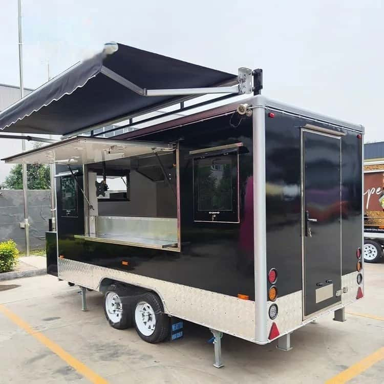 Food Truck Mobile Food Catering Trailer Fully Equipped Outdoor Mobile Beer Ice C 02 - Remolque venta ambulante: foto 1 Food Truck Mobile Food Catering Trailer Fully Equipped Outdoor Mobile Beer Ice C 02 - Remolque venta ambulante: foto 1