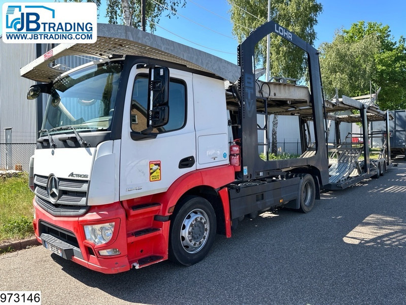 Cabeza tractora Mercedes-Benz Actros 1843 EURO 6, Retarder, Lohr, Combi, Standairco: foto 1