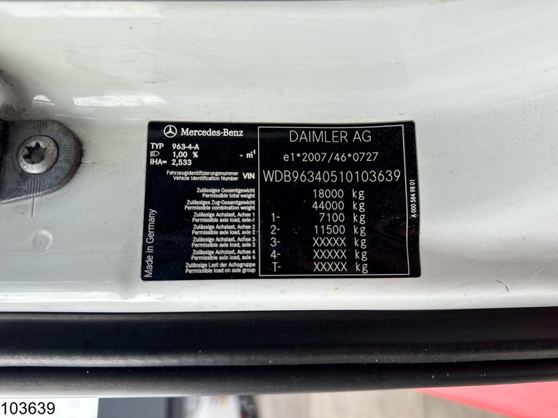 Cabeza tractora Mercedes-Benz Actros 1843 EURO 6, Retarder, PTO, LOHR, Standairco: foto 12