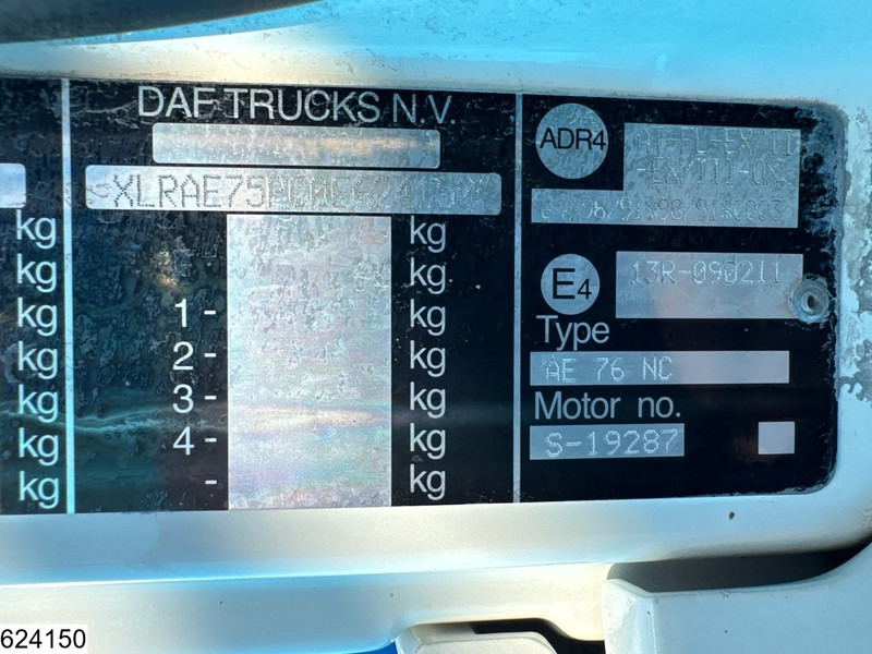 Camión cisterna DAF CF 360 Euro 3, Fuel, Handgeschakeld, 14733 Liter, 5 Comp: foto 7