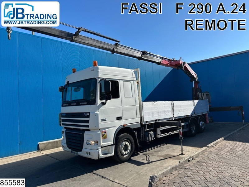 DAF XF 410 6x2, Fassi, Retarder, Remote - Camión caja abierta, Camión grúa: foto 1 DAF XF 410 6x2, Fassi, Retarder, Remote - Camión caja abierta, Camión grúa: foto 1