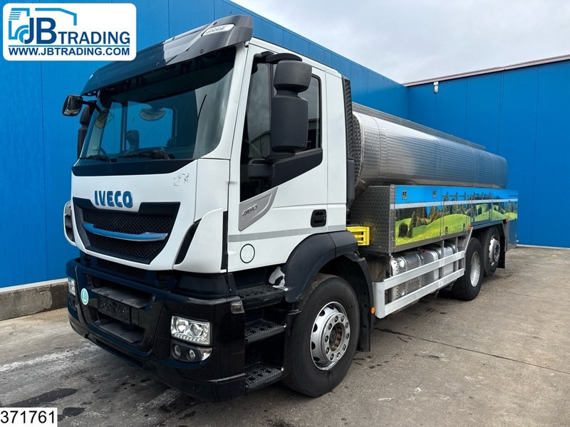 Iveco Stralis 460 6x2, EURO 6, 15,900 litres, Milk, Retarder, Lenk - Camión cisterna: foto 1 Iveco Stralis 460 6x2, EURO 6, 15,900 litres, Milk, Retarder, Lenk - Camión cisterna: foto 1