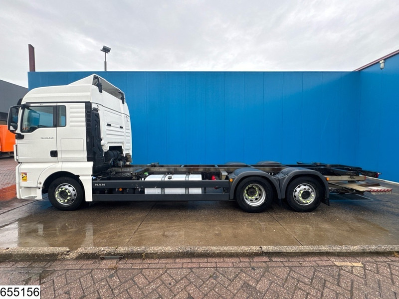 Camión portacontenedore/ Intercambiable MAN TGX 26 440 6X2, EURO 6, Dhollandia, BDF: foto 12