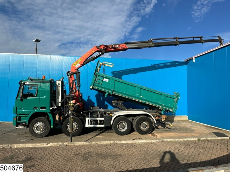Mercedes-Benz Actros 4151 8x4, EURO 5, V8, Palfinger, Remote - Camión volquete, Camión grúa: foto 3 Mercedes-Benz Actros 4151 8x4, EURO 5, V8, Palfinger, Remote - Camión volquete, Camión grúa: foto 3