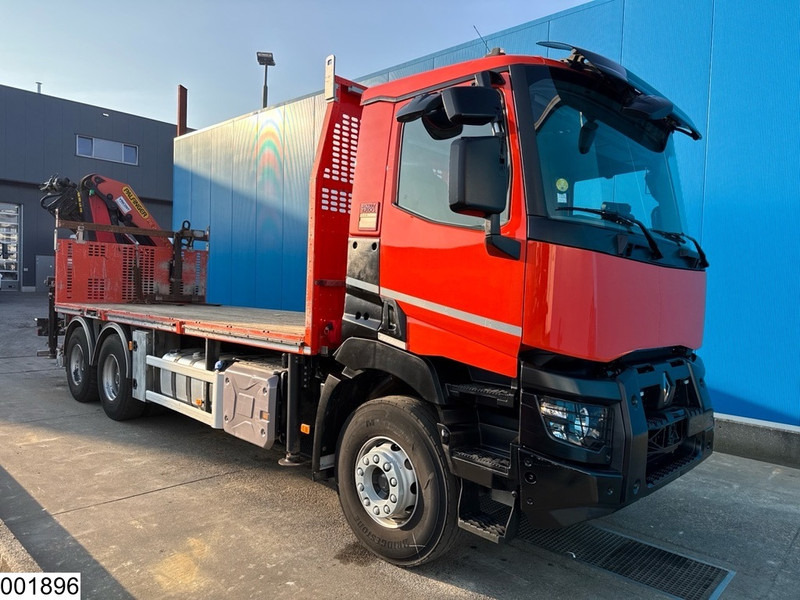 Renault C 430 6x4, EURO 6, Retarder, Palfinger,Remote - Camión caja abierta, Camión grúa: foto 2 Renault C 430 6x4, EURO 6, Retarder, Palfinger,Remote - Camión caja abierta, Camión grúa: foto 2