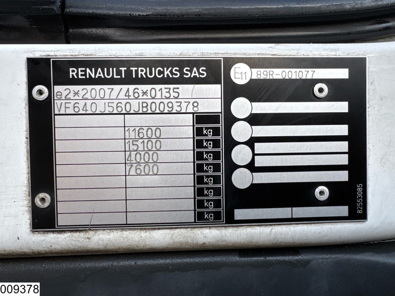 Camión lona Renault D10 210 EURO 6, Steel suspension: foto 7 Camión lona Renault D10 210 EURO 6, Steel suspension: foto 7