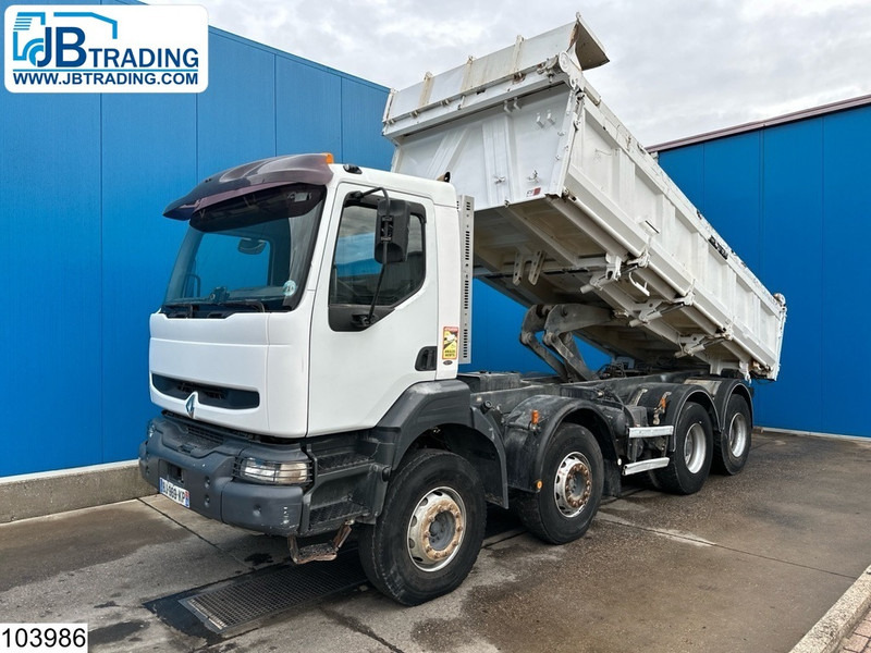 Renault Kerax 380 Dxi 8x4, Manual transmission, Steel spring suspension - Camión volquete: foto 1 Renault Kerax 380 Dxi 8x4, Manual transmission, Steel spring suspension - Camión volquete: foto 1