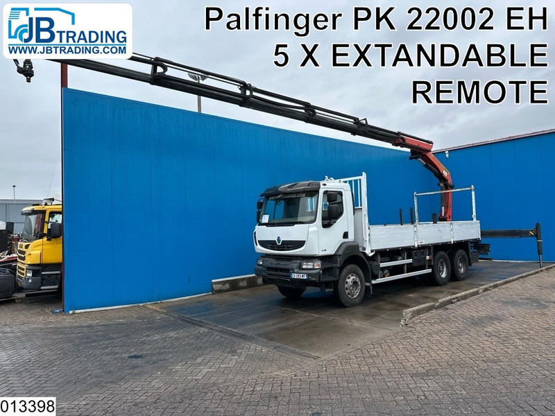 Renault Kerax 430 Dxi EURO 5, Retarder, Steel suspension, Palfinger - Camión caja abierta, Camión grúa: foto 1 Renault Kerax 430 Dxi EURO 5, Retarder, Steel suspension, Palfinger - Camión caja abierta, Camión grúa: foto 1