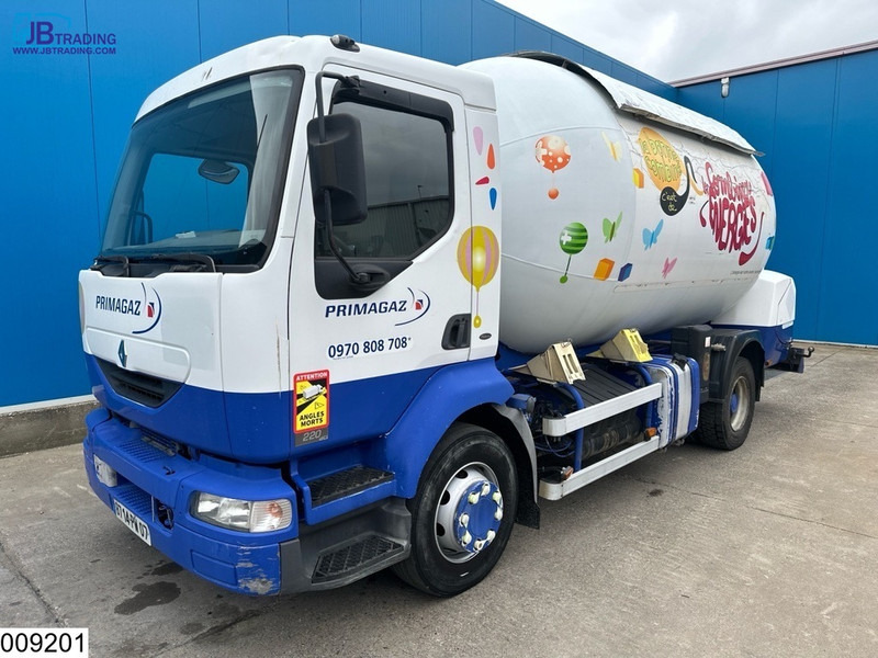Renault Midlum 220 17108 Liter, LPG GPL, Gastank, Steel suspension - Camión cisterna: foto 1 Renault Midlum 220 17108 Liter, LPG GPL, Gastank, Steel suspension - Camión cisterna: foto 1