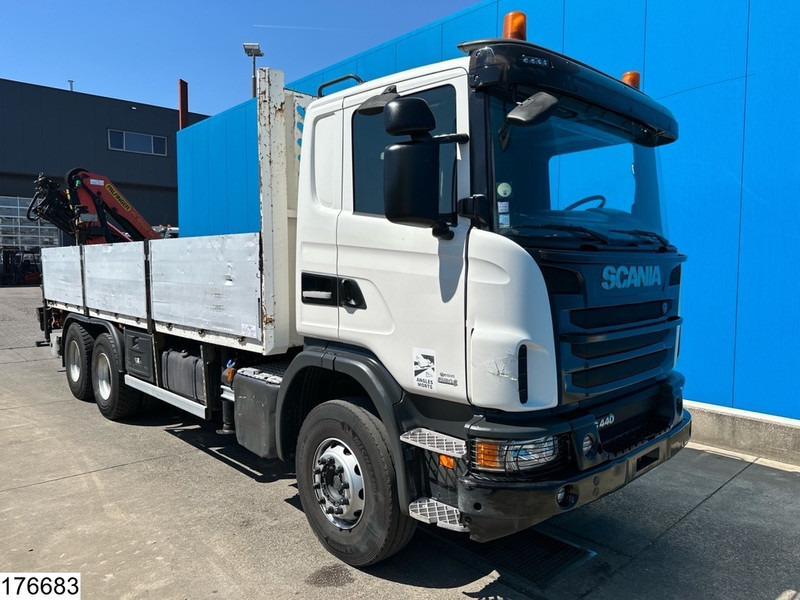 Scania G 440 6X4, EURO 6, Retarder, Palfinger - Camión caja abierta, Camión grúa: foto 3 Scania G 440 6X4, EURO 6, Retarder, Palfinger - Camión caja abierta, Camión grúa: foto 3