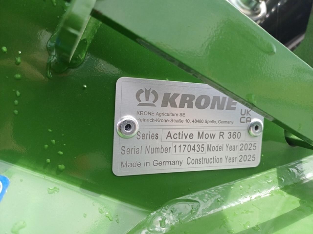 Krone AM R 360 - Segadora: foto 5 Krone AM R 360 - Segadora: foto 5