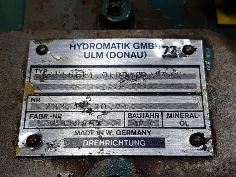 Hydromatik A4V56EL1.0L00101A-24V-233.13.30.21-Drive pump - Hidráulica: foto 4 Hydromatik A4V56EL1.0L00101A-24V-233.13.30.21-Drive pump - Hidráulica: foto 4