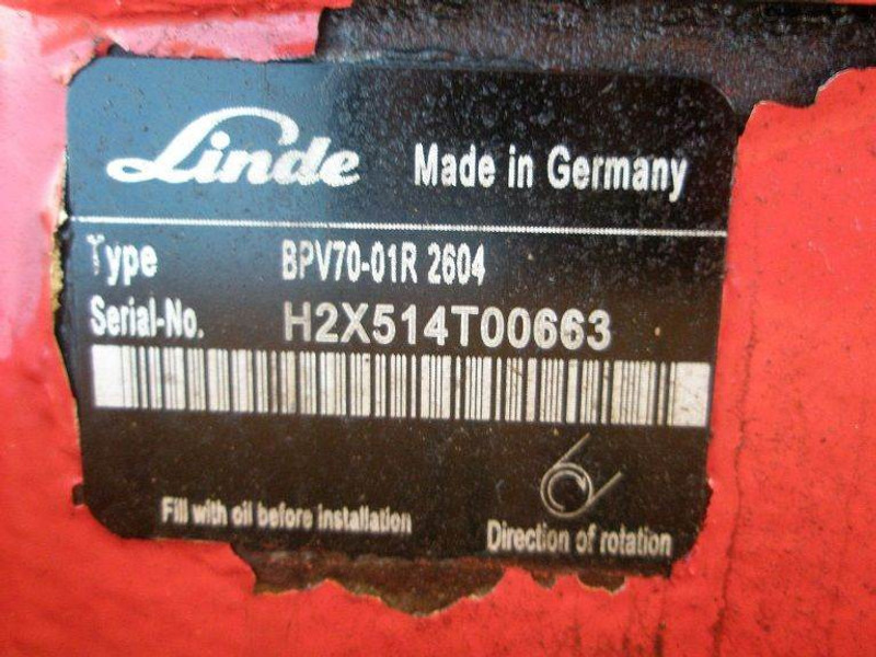 Leasing de Linde BPV70-01R 2604 - Drive pump/Fahrpumpe/Rijpomp Linde BPV70-01R 2604 - Drive pump/Fahrpumpe/Rijpomp: foto 7