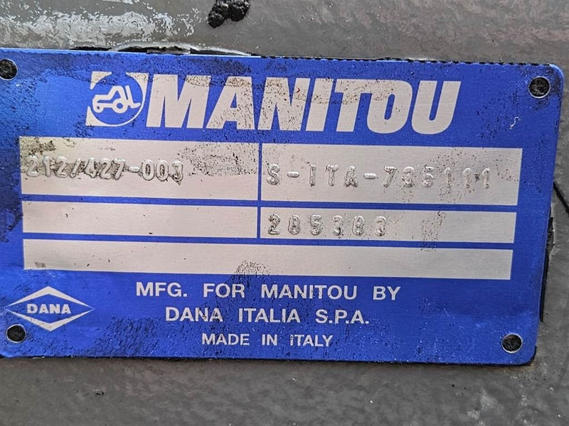 Manitou MT932-Spicer Dana 212/427-003-Axle/Achse/As - Eje y piezas para Maquinaria de construcción: foto 5 Manitou MT932-Spicer Dana 212/427-003-Axle/Achse/As - Eje y piezas para Maquinaria de construcción: foto 5