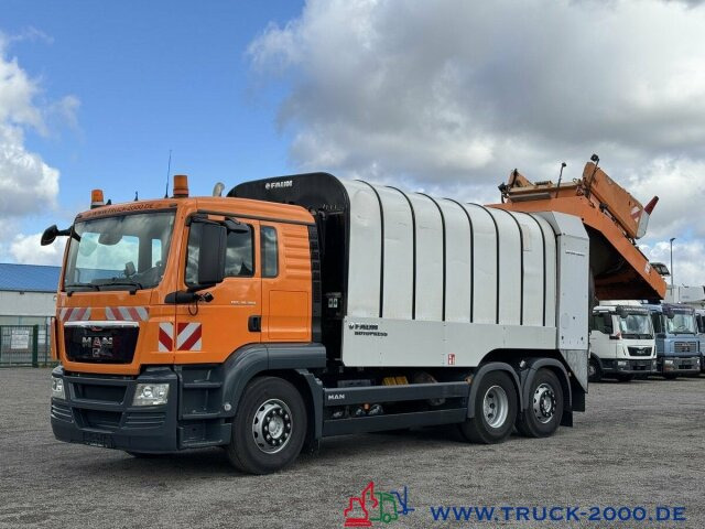MAN TGS 26.360 Faun Rotopress 22 m³ Zöller Schüttung - Camión de basura: foto 3 MAN TGS 26.360 Faun Rotopress 22 m³ Zöller Schüttung - Camión de basura: foto 3