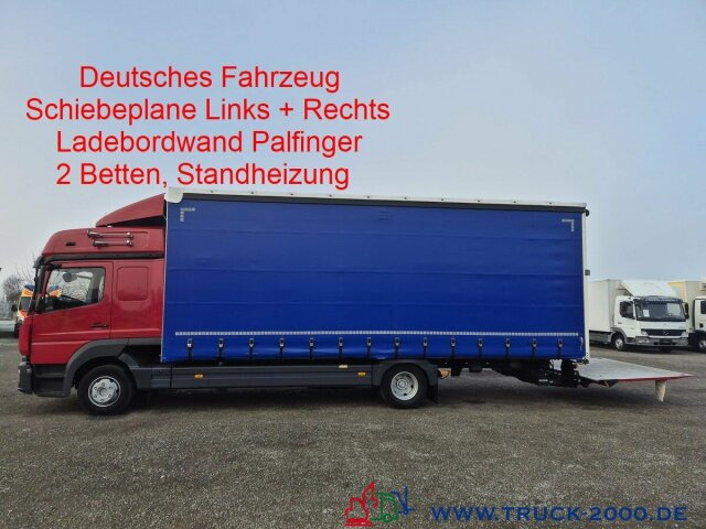 Mercedes-Benz 823 Schiebeplane L+R LBW nur 164TKM Gr.Haus 1.Hd - Furgoneta con lona: foto 1 Mercedes-Benz 823 Schiebeplane L+R LBW nur 164TKM Gr.Haus 1.Hd - Furgoneta con lona: foto 1