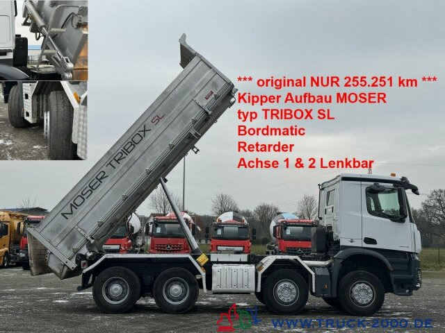 Mercedes-Benz Arocs 3248 8x4/4 Moser 3 Seiten Kipper Retarder - Camión volquete: foto 1 Mercedes-Benz Arocs 3248 8x4/4 Moser 3 Seiten Kipper Retarder - Camión volquete: foto 1