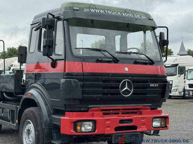 Camión portacontenedor de cadenas Mercedes-Benz SK 1831 Meiller Teleabsetzer AHK - NUR 475 TKM: foto 10