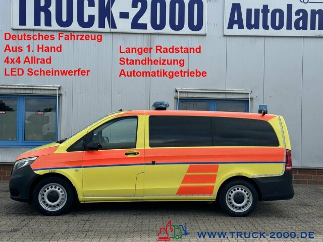 Mercedes-Benz Vito119 CDI 4x4 Notarzt Rettung Ambulance Klima - Ambulancia: foto 1 Mercedes-Benz Vito119 CDI 4x4 Notarzt Rettung Ambulance Klima - Ambulancia: foto 1