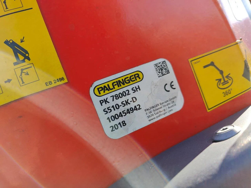 Mercedes-Benz Actros 4151 V8 8x4 Palfinger PK78002 + Flyjib PJ170 - Camión caja abierta, Camión grúa: foto 5 Mercedes-Benz Actros 4151 V8 8x4 Palfinger PK78002 + Flyjib PJ170 - Camión caja abierta, Camión grúa: foto 5