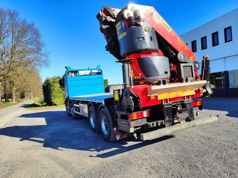 Mercedes-Benz Actros 4151 V8 8x4 roofcrane / dachdecker Palfinger PK78002 + Flyjib PJ170 - Camión caja abierta, Camión grúa: foto 4 Mercedes-Benz Actros 4151 V8 8x4 roofcrane / dachdecker Palfinger PK78002 + Flyjib PJ170 - Camión caja abierta, Camión grúa: foto 4