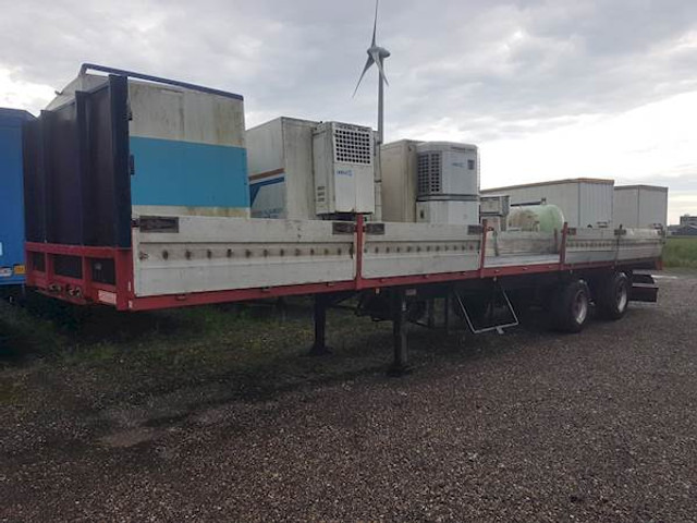 Groenewegen DRO-12-20 - Semirremolque plataforma/ Caja abierta: foto 1 Groenewegen DRO-12-20 - Semirremolque plataforma/ Caja abierta: foto 1