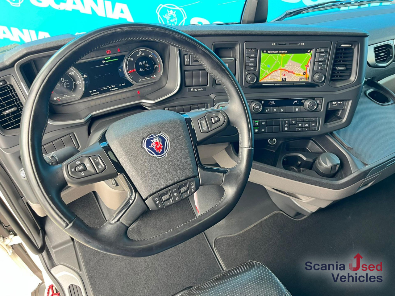 SCANIA S 460 A4x2NB CRB FULL AIR 8T DIFF-L P-AIRCO SMART2 - Cabeza tractora: foto 4 SCANIA S 460 A4x2NB CRB FULL AIR 8T DIFF-L P-AIRCO SMART2 - Cabeza tractora: foto 4
