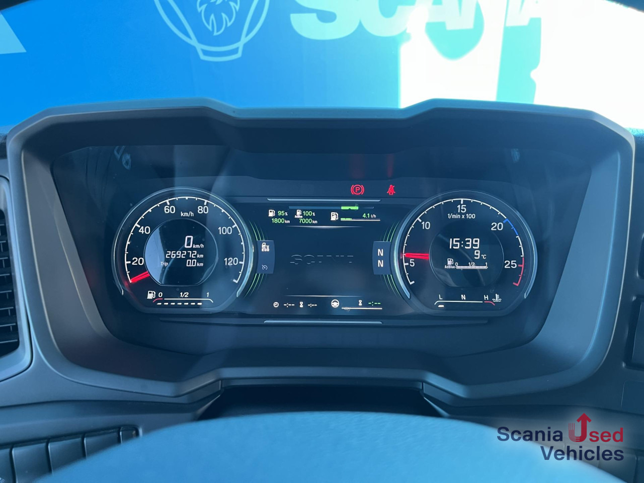 Cabeza tractora SCANIA S 500 A4x2NB DIFF-L RETARDER FULL AIR 8T ACC: foto 13
