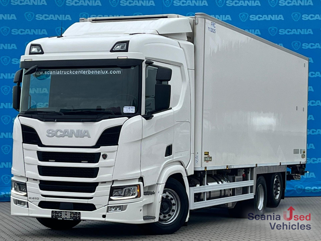 SCANIA R 410 B6x2*4NB LNG RETARDER FRIGO CHEREAU 765x250x - Camión frigorífico: foto 1 SCANIA R 410 B6x2*4NB LNG RETARDER FRIGO CHEREAU 765x250x - Camión frigorífico: foto 1